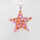 Star - Cassiopeia-Salmon Organza - 2